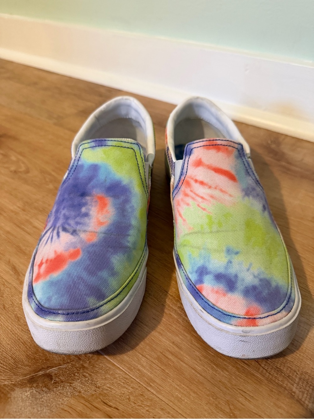 Nike Court Legacy Slip-On Tie-Dye Sneakers